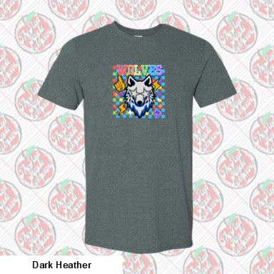 Wolves Mascot Retro