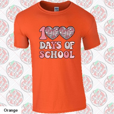 100 Days of School Hearts