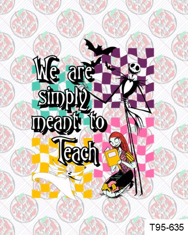 We are Simply Meant to Teach