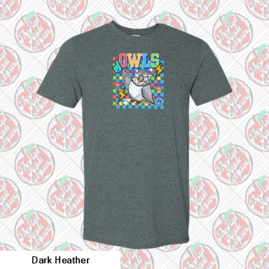 Owl Mascot Retro