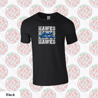 Stacked Hawk Pride-Heights Elementary
