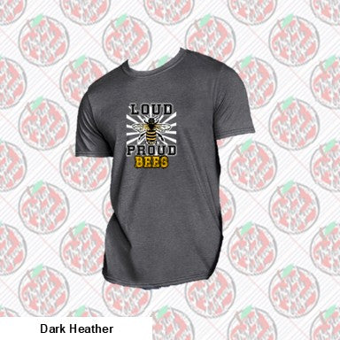 Loud and Proud Bees White