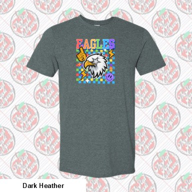 Eagles Mascot Retro