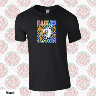 Eagles Mascot Retro