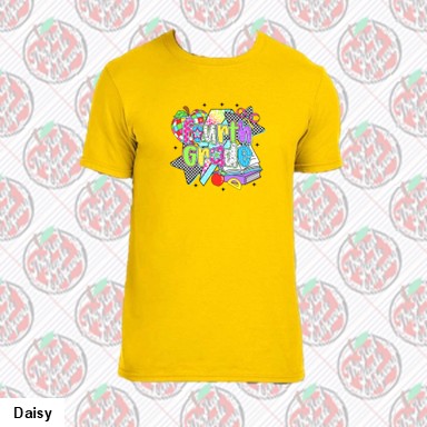 Fourth Grade Retro Checkered