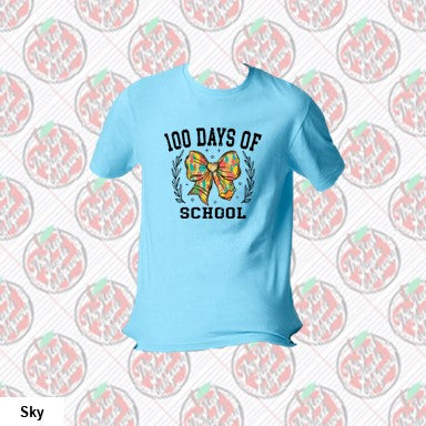 100 Days of School Pencil Bow