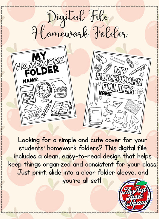 Homework Folder