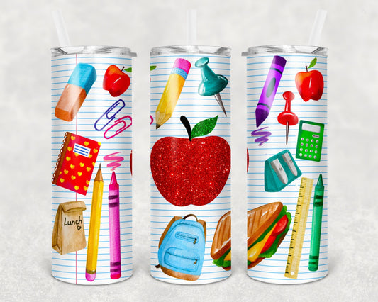 Teacher Clipart Tumbler