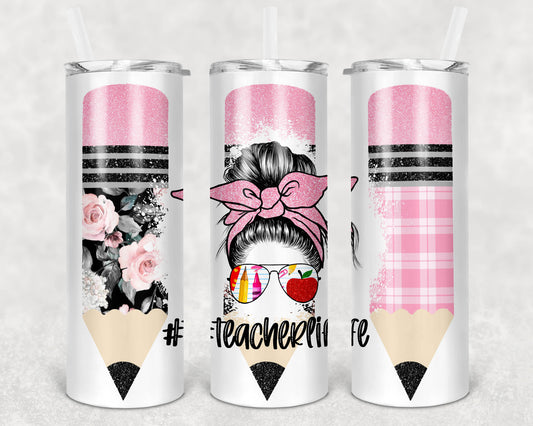 Teacher Life Tumbler